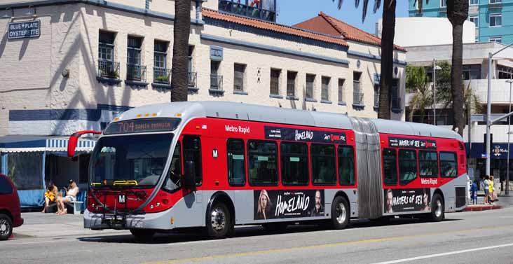 LA Metro NABI 60-BRT 9390